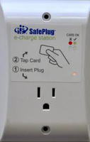 SafePlug Model A2E Pre-Paid Power Electrical Outlet