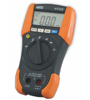 HT322 CAT IV Digital multimeter with temperature measurement