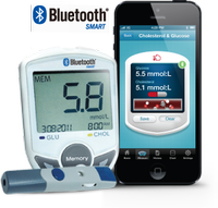2 in 1 Monitoring System Blood Glucose/Cholesterol